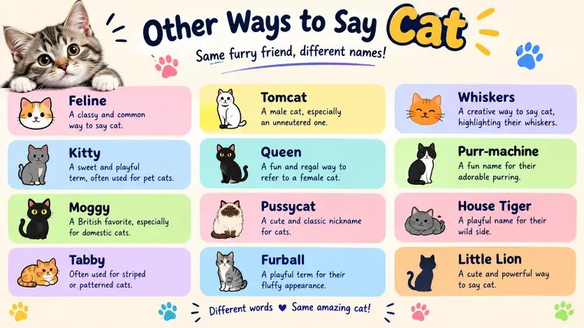 Other Ways to Say Cat