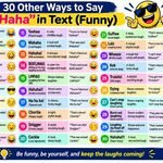 Other Ways to Say Haha in Text Funny
