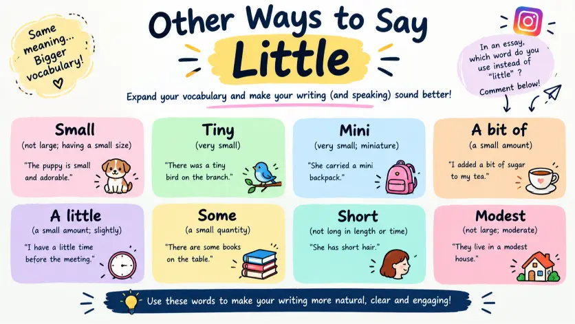 Other Ways to Say Little