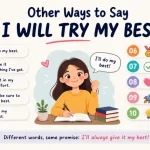 other ways to say i will try my best